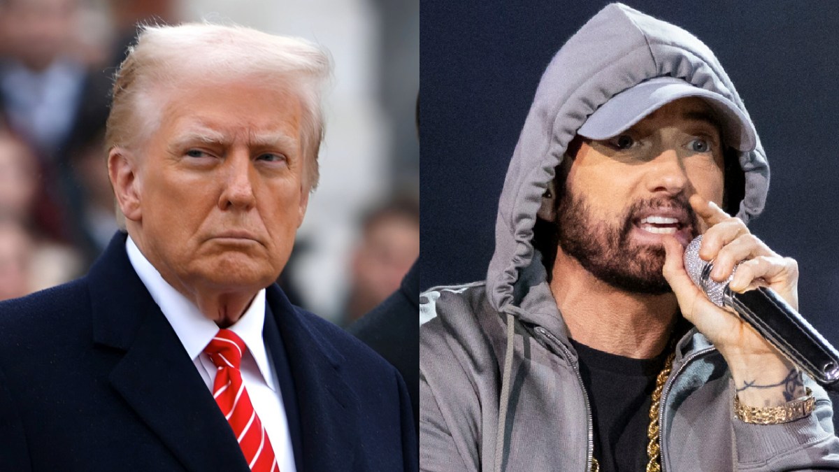 Donald Trump Alludes To Eminem’s ‘Violent’ Lyrics In Bid To Dismiss Capitol Riots Lawsuit