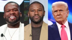 50 Cent Clowns Floyd Mayweather For Calling Donald Trump The 'Best President Ever'