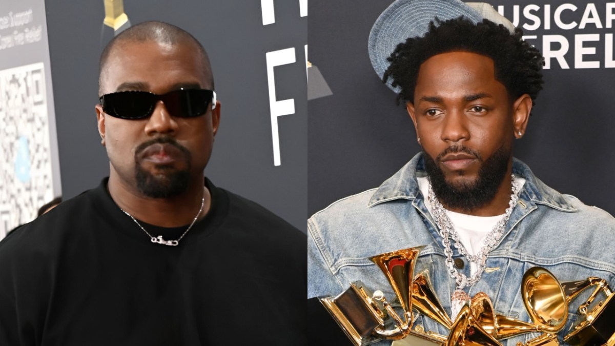 Kanye West Shows Love To Kendrick Lamar After Grammys Sweep