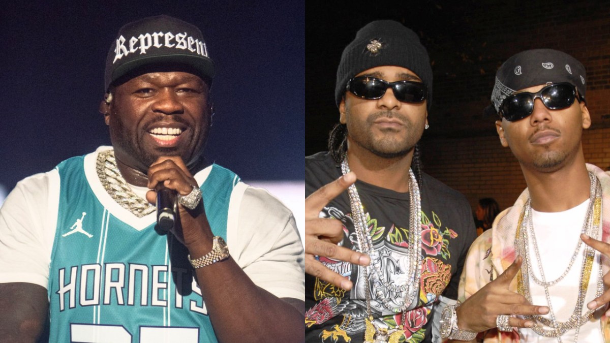 50 Cent Joins Cam'ron In Jabbing Jim Jones & Juelz Santana Over Gervonta Davis Walkout #Camron