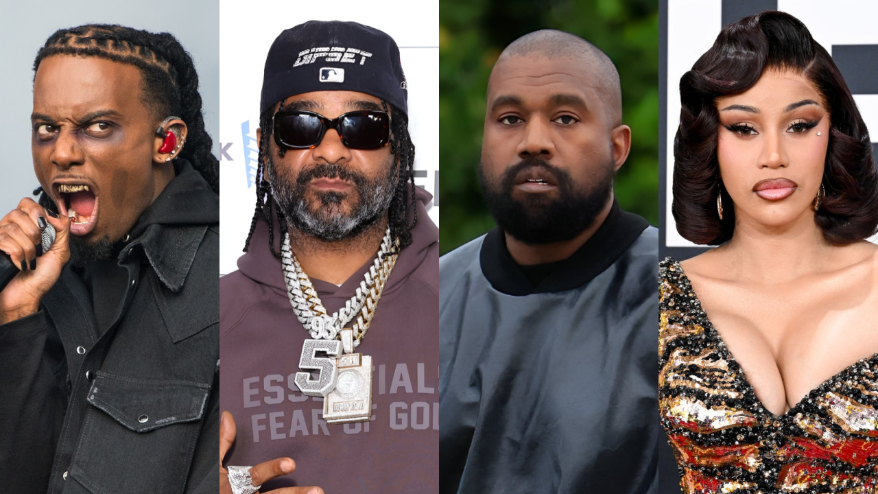 Playboi Carti, Jim Jones & Cardi B Respond To Kanye West Dissing Them In Explosive Rant