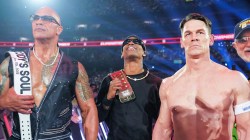 Travis Scott Lays The Smack Down On Cody Rhodes In The Rock & John Cena WWE Match