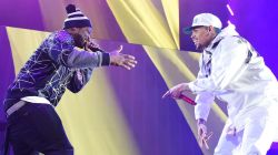 Chris Brown Brings Out 50 Cent As Surprise Guest On UK Tour